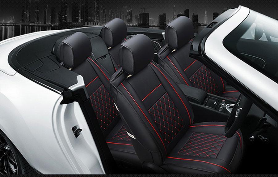 KVD Superior Leather Luxury Car Seat Cover FOR MARUTI SUZUKI Zen Estil –  autoclint