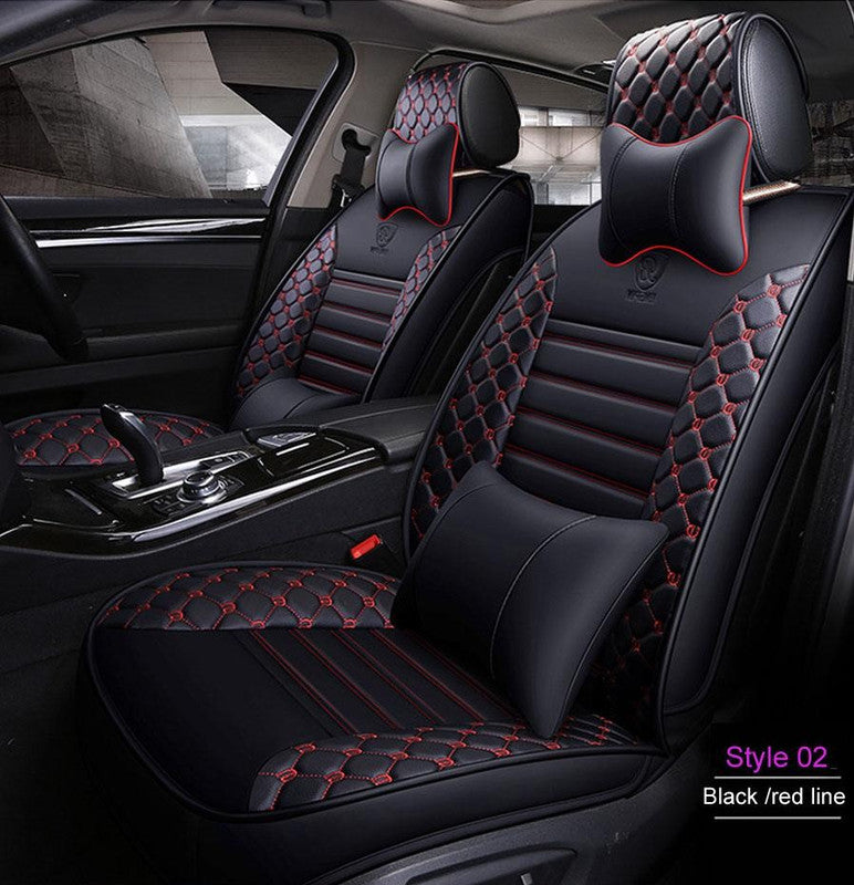 KVD Superior Leather Car Seat Cover for Maruti Suzuki S-Cross Black + –  autoclint