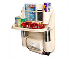 KVD AUTOZONE Car Back Seat Organiser- Beige