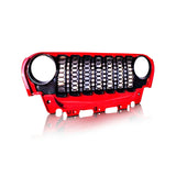 New Thar/Roxx Wrangler Style Bumper Grill - Red, White, Grey And Black