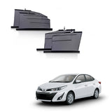 Toyota Yaris Automatic window roller curtains | Car Roller Retractable Sun Shades