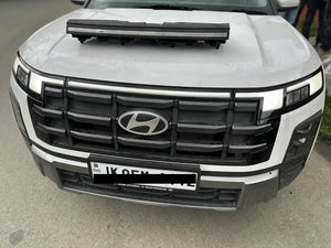 OEM Hyundai Genuine LED DRL for Creta 2024 Model - Bonnet Mounted, Free Coupler and Frame for Plug and Play