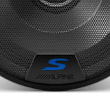Alpine S-S65C 6.5 Component 2-Way S-Series Speakers
