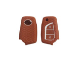Silicone Car Key Cover for Toyota KC-42