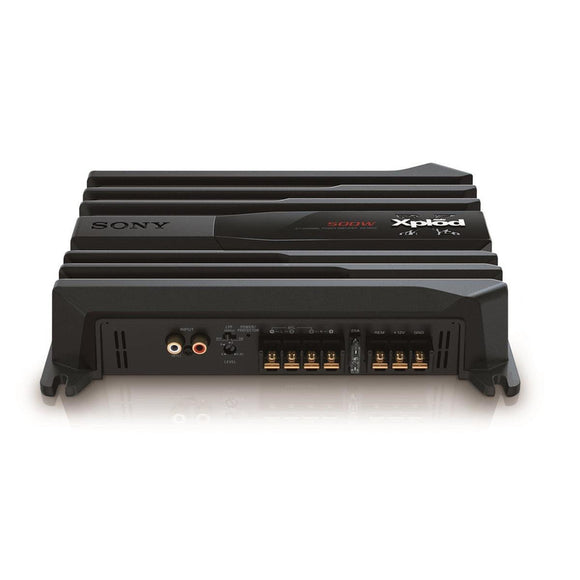 Sony Car Amplifier XM-N502 500W 2 Channel / 1 Channel Amplifier,Automatic Thermal Control, Low Pass Filter for bass