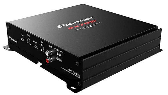 Pioneer Car Amplifier GM-E7002,Number of channels 2/1 Max Wattage
