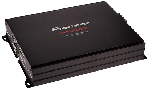 Pioneer Car Amplifier GM-E7004,Number of channels 4/3/2 Max (4 ohms)