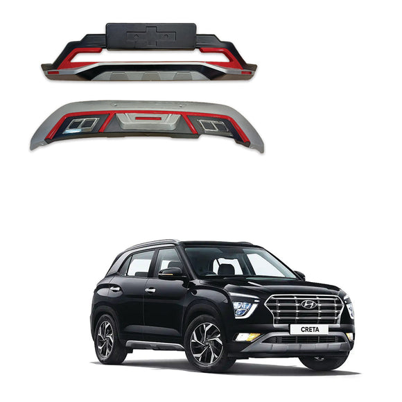 Hyundai Creta 2020 - Front and Rear Bumper Diffuser