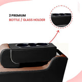 Innova Hycross Wooden  Armrest - Coffee