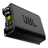 JBL Stage GT 60041 4-Channel Class D Car Amplifier (65W x 4 RMS, 180W Bridged) | High/Low Level Inputs & HPF/LPF Crossovers