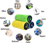 KVD AUTOZONE 40x40cm 600GSM Super Absorben Multipurpose Micro fibre Cloth for Car Cleaning Random Color