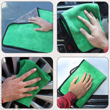 KVD AUTOZONE 40x40cm 600GSM Super Absorben Multipurpose Micro fibre Cloth for Car Cleaning Random Color