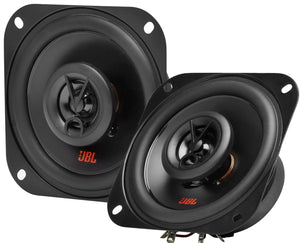 JBL Stage2 424FHI - 4" (10cm) Two-Way Coaxial Car Speaker with IMPP Cone, PEI Balanced Dome Tweeters, Fills Out Sonic Signature with Crisp, High-End Frequencies - 250W