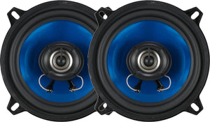BLAUPUNKT ICx 542 5.25 inches (130mm) Two-Way Coaxial Car Speaker System with Injected PP Cone, 210 watt Max Power, 30 watts RMS Power