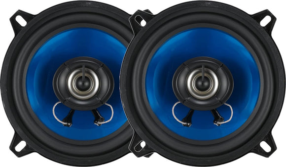 BLAUPUNKT ICx 542 5.25 inches (130mm) Two-Way Coaxial Car Speaker System with Injected PP Cone, 210 watt Max Power, 30 watts RMS Power