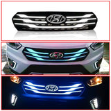 Creta 2016 Front Grill With LED Light