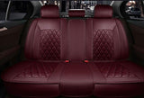 KVD Superior Leather Luxury Car Seat Cover For Kia Syros MEHROON (WITH 5 YEARS WARRANTY) - D010/158