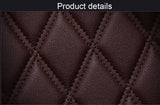 KVD Superior Leather Luxury Car Seat Cover FOR Volkswagen virtus MEHROON (WITH 5 YEARS WARRANTY) - D010/153