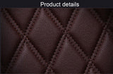 KVD Superior Leather Luxury Car Seat Cover FOR Kia Carens MEHROON (WITH 5 YEARS WARRANTY) - D010/142