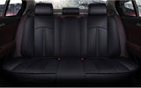 KVD Superior Leather Luxury Car Seat Cover For Kia Syros Full Black (With 5 Year Onsite Warranty) - D048/158