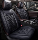 KVD Superior Leather Luxury Car Seat Cover for Volkswagen T-Roc Full Black (With 5 Year Onsite Warranty) (SP) - D050/135