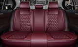 KVD Superior Leather Luxury Car Seat Cover for Mahindra Scorpio N Wine Red (With 5 Year Onsite Warranty) (SP) - D052/149