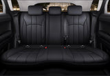 KVD Superior Leather Luxury Car Seat Cover for Volkswagen T-Roc Full Black (With 5 Year Onsite Warranty) - D086/135