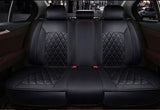 KVD Superior Leather Luxury Car Seat Cover FOR TOYOTA Innova Hycross FULL BLACK (WITH 5 YEARS WARRANTY) - D009/151
