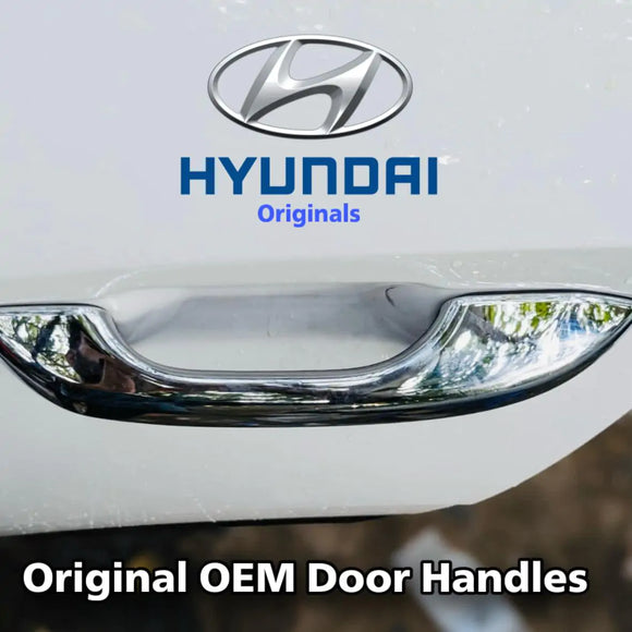 Hyundai Creta Genuine OEM Chrome Door Handles - Elevate Your Vehicle's Style