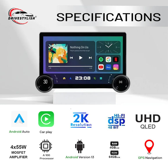 DIAMOND 2k 10.1‚Äù Android Music System (Car Stereo)