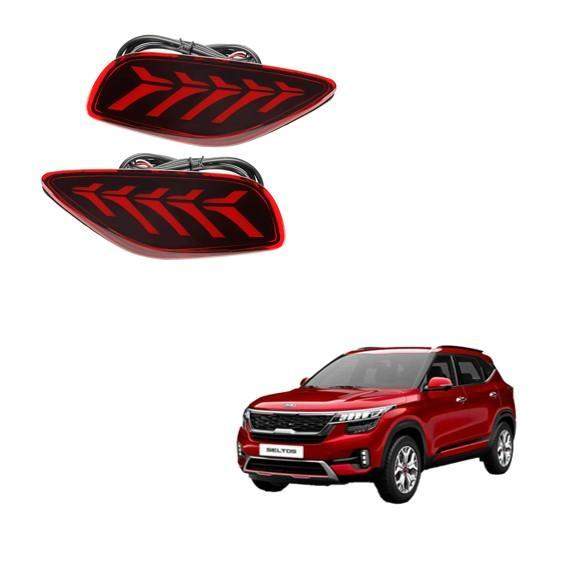 Rear Bumper Reflector LED Lights for Kia Seltos