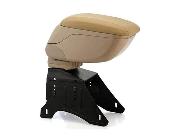 KVD AUTOZONE Universal Car Armrest-Beige Colour