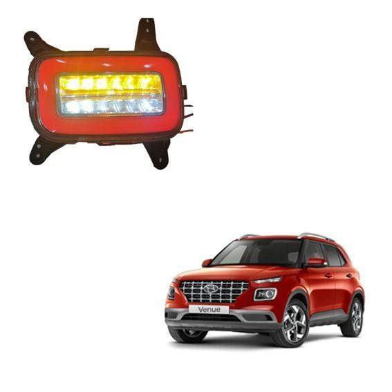 Rear Bumper Reflector LED Lights for Hyundai Venue (in II Design)