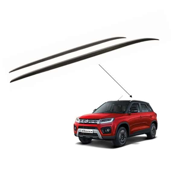 Roof Rails for Maruti Suzuki Vitara Brezza 2020 with Black Color