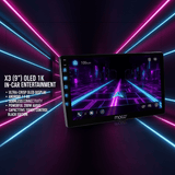 MOCO X3 9" OLED Car Android Infotainment System – 2GB+64GB DSP, CPAA Direct, HDMI Out (C-03A), CarPlay & Android Auto