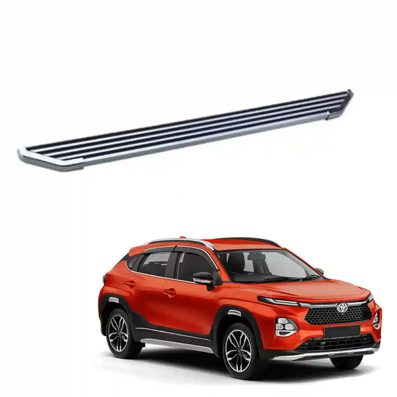 Urban Cruiser Toyota Taisor Side Footrest Zebra Design