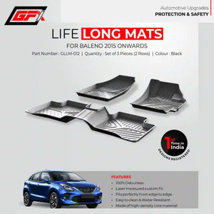 Xtremeauto Heavy Duty Rubber Car Mats – Universal Full Set Of 4 For Suzuki Ignis (Cut-to-Fit)