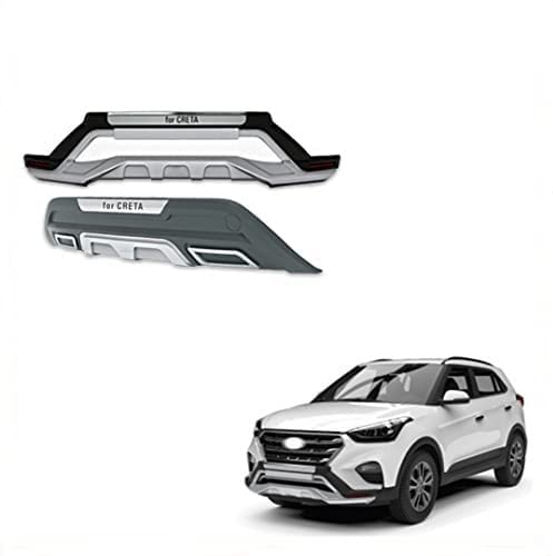 Hyundai Creta 2018 to 20 - Front & Rear Bumper Safety Guard Protectors