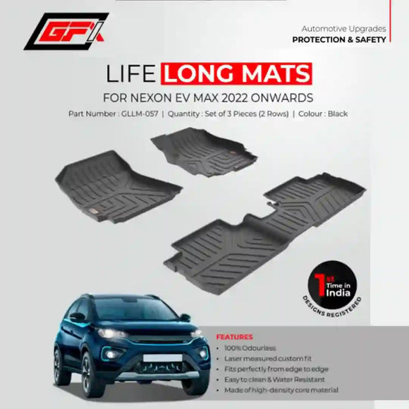 GFX Lifelong floor mats for TATA Nexon 2022 Onwards