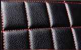 KVD Superior Leather Luxury Car Seat Cover FOR Mahindra Thar Roxx BLACK + RED (WITH 5 YEARS WARRANTY) - DZ001/156