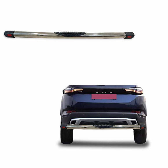 Rear Bumper Guards for Tata New Safari - Jumbo Style
