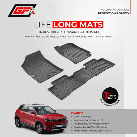 GFX Lifelong floor mats for Mahindra XUV-300 2019 Onwards