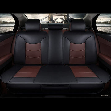 KVD Superior Leather Luxury Car Seat Cover for Mahindra Xuv700 Black + –  autoclint