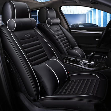 KVD Superior Leather Car Seat Cover FOR TOYOTA Innova Crysta 7