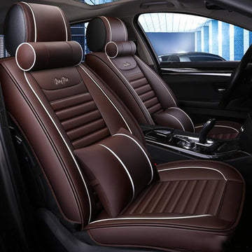 KVD Superior Leather Car Seat Cover FOR TOYOTA Innova Crysta 8
