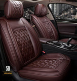 KVD Superior Leather Luxury Car Seat Cover for Maruti Suzuki Grand Vitara Full Coffee (With 5 Year Onsite Warranty) (SP) - D051/147