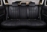 KVD Superior Leather Luxury Car Seat Cover for Hyundai Elite I20 Full Black (With 5 Year Onsite Warranty) - D086/15