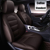 KVD Superior Leather Luxury Car Seat Cover for Maruti Suzuki XL6 Full Coffee (With 5 Year Onsite Warranty) - DZ090/103